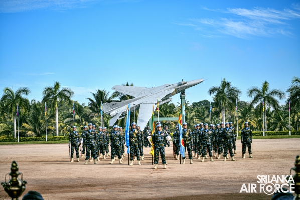 9TH CONTINGENT OF UN PEACEKEEPING MISSION TO THE CENTRAL AFRICAN REPUBLIC PASS OUT AT SLAF BASE KATUNAYAKE