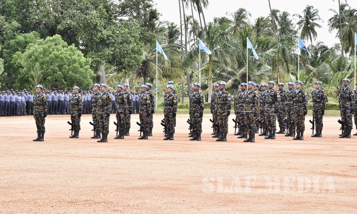 Passing Out Parade of No 3 Contingent UN Peace Keeping Mission in South Sudan (UNMISS)