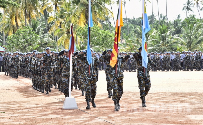 Passing Out Parade of No 3 Contingent UN Peace Keeping Mission in South Sudan (UNMISS)