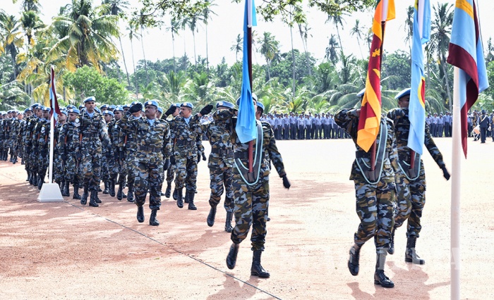 Passing Out Parade of No 3 Contingent UN Peace Keeping Mission in South Sudan (UNMISS)
