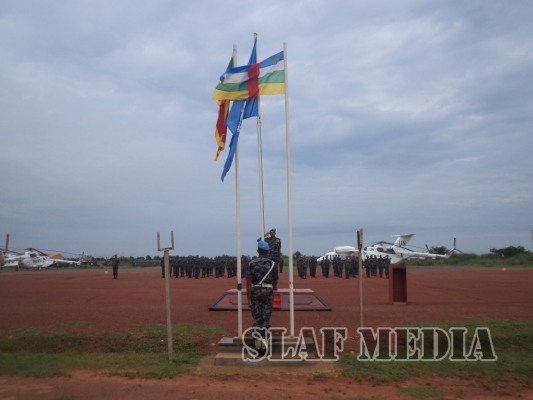 First Year Anniversary of the Sri Lanka Aviation Unit –MINUSCA