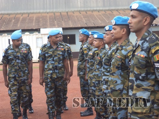 First Year Anniversary of the Sri Lanka Aviation Unit –MINUSCA