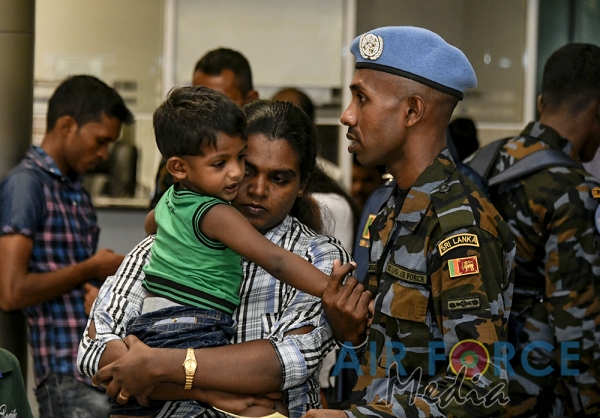 Replacement Air Force Troops Depart for South Sudan