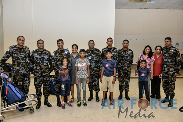 Replacement Air Force Troops Depart for South Sudan