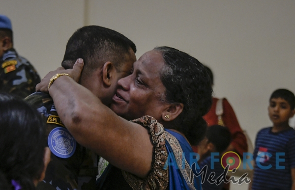 Replacement Air Force Troops Depart for South Sudan
