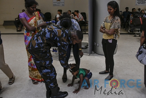 Replacement Air Force Troops Depart for South Sudan