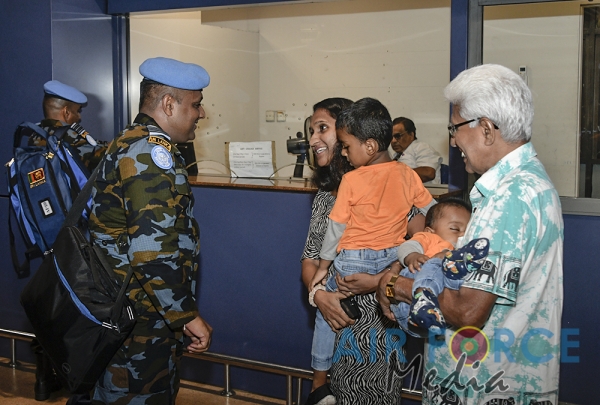 Replacement Air Force Troops Depart for South Sudan