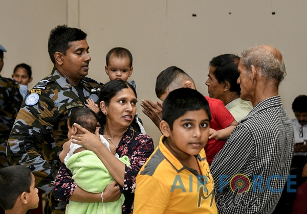 Replacement Air Force Troops Depart for South Sudan