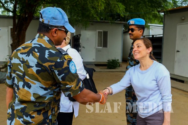 Delegation from United Nation Budget Controller’s Office visits SL Aviation Unit in South Sudan