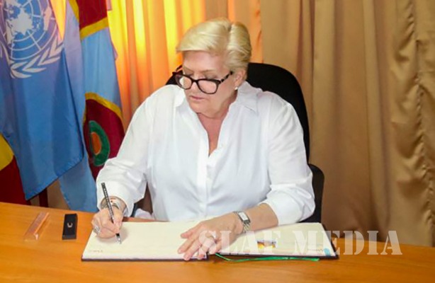 Delegation from United Nation Budget Controller’s Office visits SL Aviation Unit in South Sudan