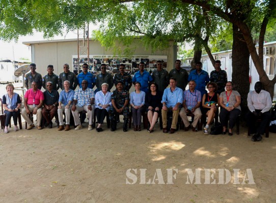 Delegation from United Nation Budget Controller’s Office visits SL Aviation Unit in South Sudan