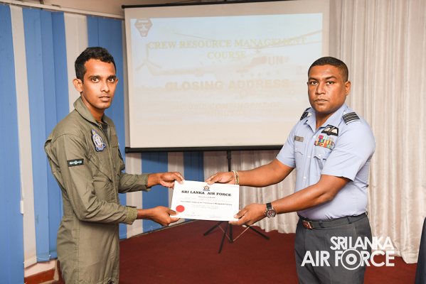 CREW
RESOURCE MANAGEMENT PROGRAMME CONDUCTS FOR AIRCREW MEMBERS DETAILED FOR
NEXT UN MISSION