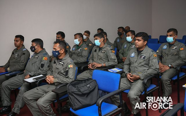CREW
RESOURCE MANAGEMENT PROGRAMME CONDUCTS FOR AIRCREW MEMBERS DETAILED FOR
NEXT UN MISSION
