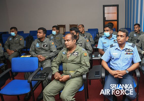 CREW
RESOURCE MANAGEMENT PROGRAMME CONDUCTS FOR AIRCREW MEMBERS DETAILED FOR
NEXT UN MISSION