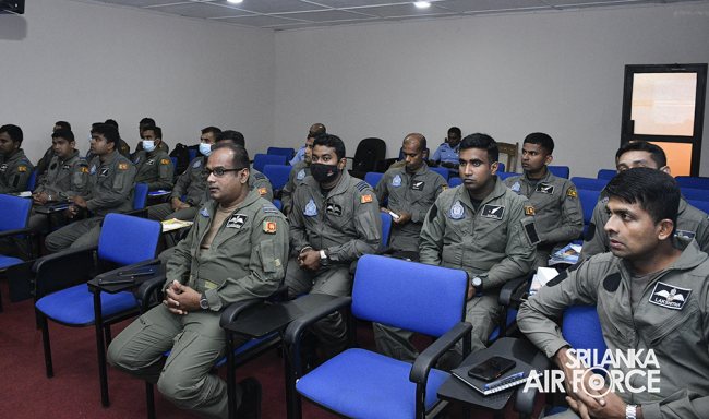 CREW
RESOURCE MANAGEMENT PROGRAMME CONDUCTS FOR AIRCREW MEMBERS DETAILED FOR
NEXT UN MISSION