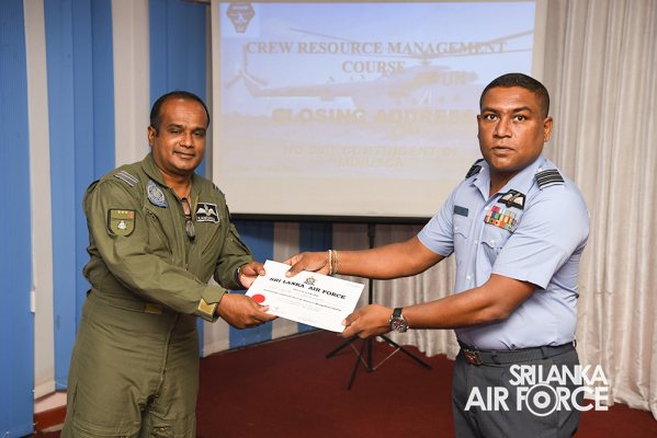 CREW
RESOURCE MANAGEMENT PROGRAMME CONDUCTS FOR AIRCREW MEMBERS DETAILED FOR
NEXT UN MISSION
