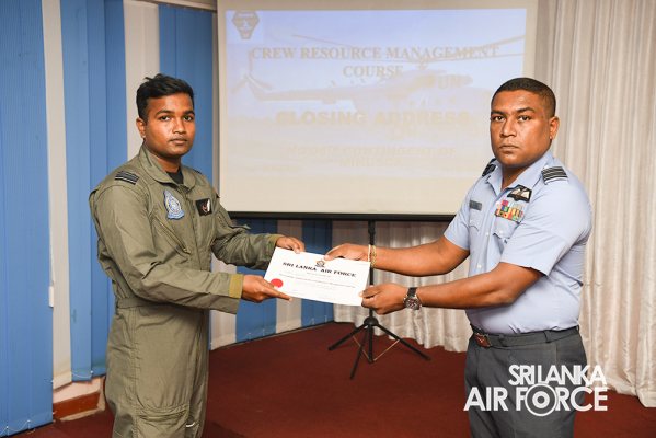 CREW
RESOURCE MANAGEMENT PROGRAMME CONDUCTS FOR AIRCREW MEMBERS DETAILED FOR
NEXT UN MISSION