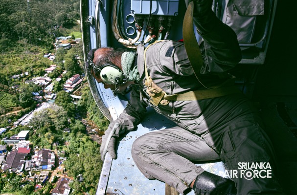 MI 17
HELICOPTER OF SLAF SUPPORTS VITAL INFRASTRUCTURE PROJECT ON ADAM'S PEAK