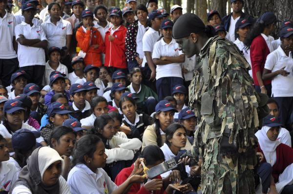 University Students Pass Out From Combat Training School SLAF Diyatalawa