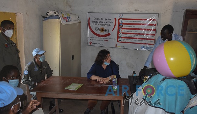 4TH CONTINGENT OF SL AVIATION UNIT – UNMISS CONDUCTS SPECIAL COMMUNITY SERVICE PROJECT