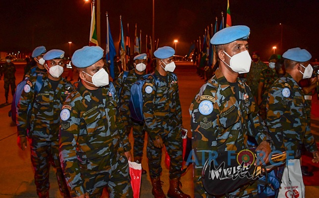 5TH
AVIATION CONTINGENT DEPART FOR REPUBLIC OF SOUTH SUDAN (UNMISS)