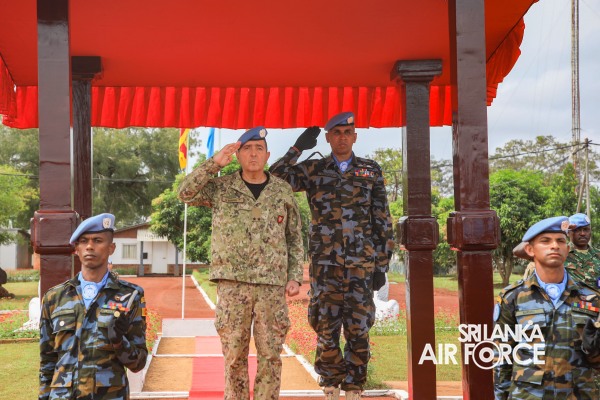 UNITED NATIONS PEACEKEEPERS' MEDAL AWARDING PARADE CONCLUDES AT CENTRAL AFRICAN REPUBLIC