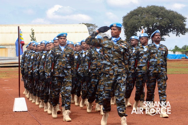 UNITED NATIONS PEACEKEEPERS' MEDAL AWARDING PARADE CONCLUDES AT CENTRAL AFRICAN REPUBLIC