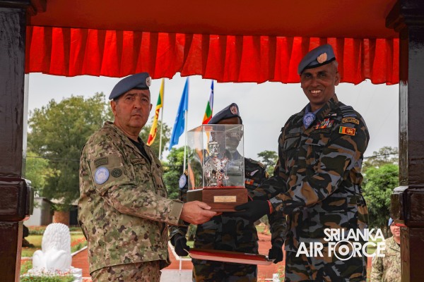 UNITED NATIONS PEACEKEEPERS' MEDAL AWARDING PARADE CONCLUDES AT CENTRAL AFRICAN REPUBLIC