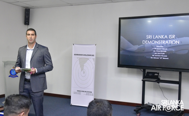 U.S. DEPARTMENT OF DEFENCE CONDUCTS ISR AIRCRAFT DEMONSTRATION TO ENHANCE SRI LANKAN MARITIME DOMAIN AWARENESS NATIONAL SECURIT