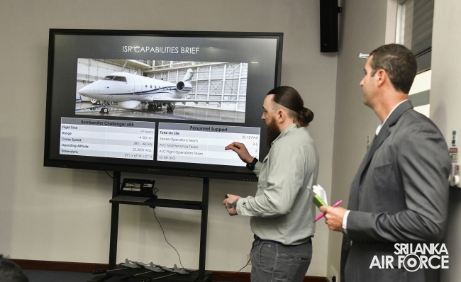 U.S. DEPARTMENT OF DEFENCE CONDUCTS ISR AIRCRAFT DEMONSTRATION TO ENHANCE SRI LANKAN MARITIME DOMAIN AWARENESS NATIONAL SECURIT