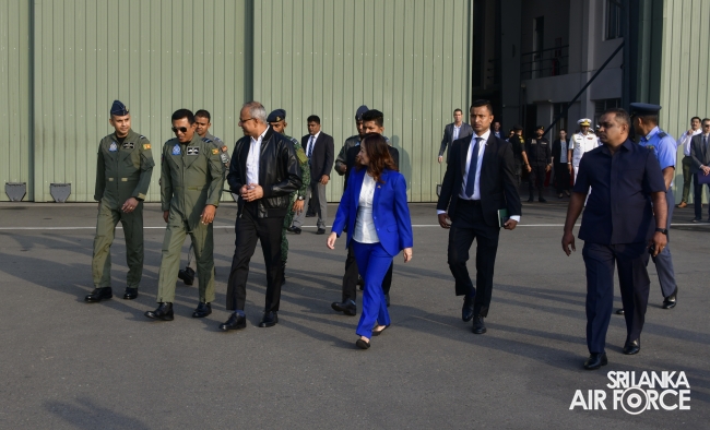 U.S. DEPARTMENT OF DEFENCE CONDUCTS ISR AIRCRAFT DEMONSTRATION TO ENHANCE SRI LANKAN MARITIME DOMAIN AWARENESS NATIONAL SECURIT