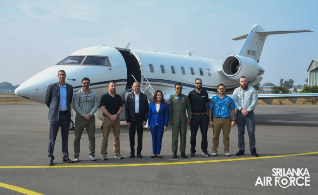 U.S. DEPARTMENT OF DEFENCE CONDUCTS ISR AIRCRAFT DEMONSTRATION TO ENHANCE SRI LANKAN MARITIME DOMAIN AWARENESS NATIONAL SECURIT