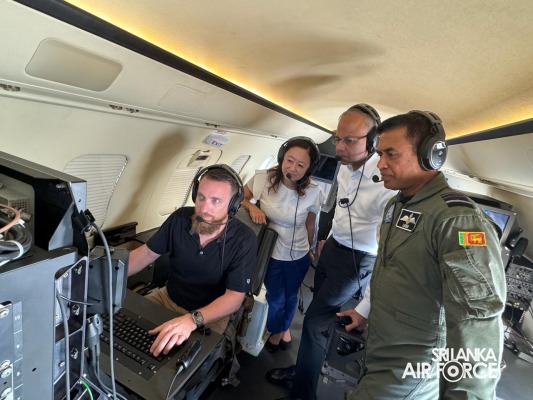 U.S. DEPARTMENT OF DEFENCE CONDUCTS ISR AIRCRAFT DEMONSTRATION TO ENHANCE SRI LANKAN MARITIME DOMAIN AWARENESS NATIONAL SECURIT