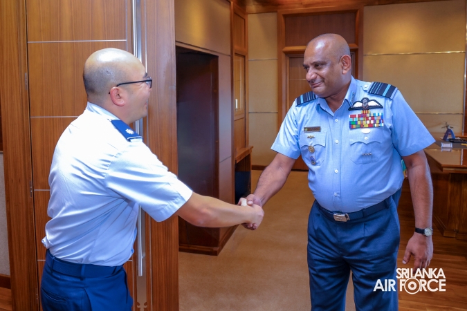 DIVISION CHIEF FOR SECURITY COOPERATION WITH THE UNITED STATES SPACE FORCE PACIFIC COMMAND CALLS ON COMMANDER OF THE AIR FORCE
