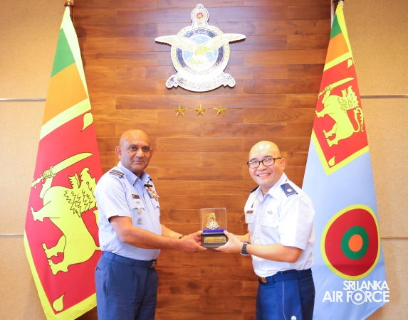DIVISION CHIEF FOR SECURITY COOPERATION WITH THE UNITED STATES SPACE FORCE PACIFIC COMMAND CALLS ON COMMANDER OF THE AIR FORCE