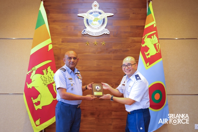 DIVISION CHIEF FOR SECURITY COOPERATION WITH THE UNITED STATES SPACE FORCE PACIFIC COMMAND CALLS ON COMMANDER OF THE AIR FORCE
