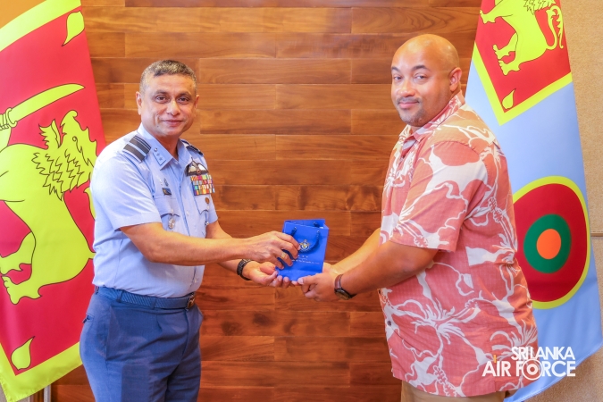 DIVISION CHIEF FOR SECURITY COOPERATION WITH THE UNITED STATES SPACE FORCE PACIFIC COMMAND CALLS ON COMMANDER OF THE AIR FORCE