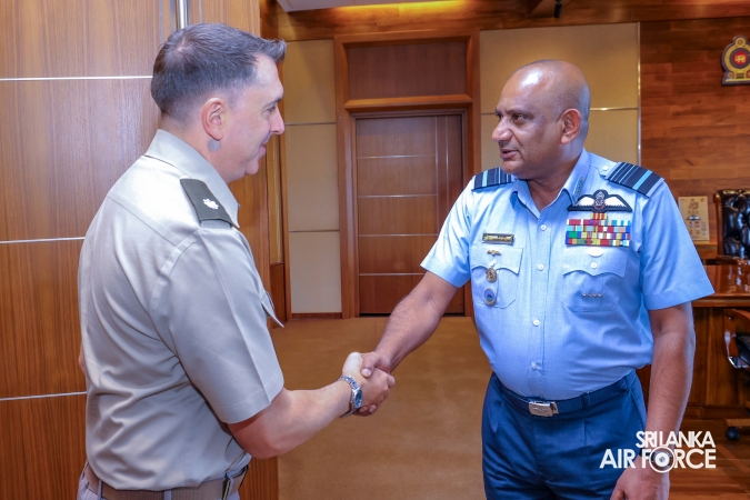 DIVISION CHIEF FOR SECURITY COOPERATION WITH THE UNITED STATES SPACE FORCE PACIFIC COMMAND CALLS ON COMMANDER OF THE AIR FORCE