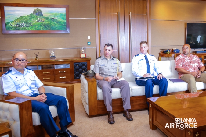 DIVISION CHIEF FOR SECURITY COOPERATION WITH THE UNITED STATES SPACE FORCE PACIFIC COMMAND CALLS ON COMMANDER OF THE AIR FORCE