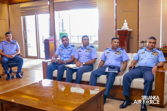 DIVISION CHIEF FOR SECURITY COOPERATION WITH THE UNITED STATES SPACE FORCE PACIFIC COMMAND CALLS ON COMMANDER OF THE AIR FORCE