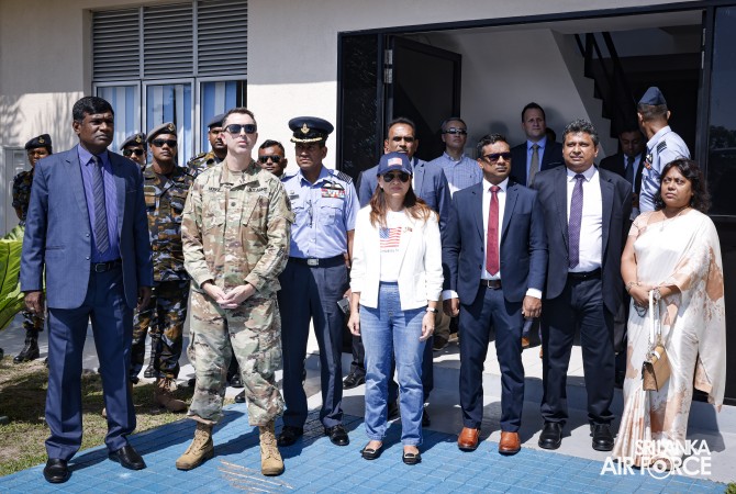 UNITED STATES AIR FORCE C-130 AIRCRAFT ARRIVE IN SRI LANKA TO SUPPORT CYCLONE DITWA RELIEF OPERATIONS