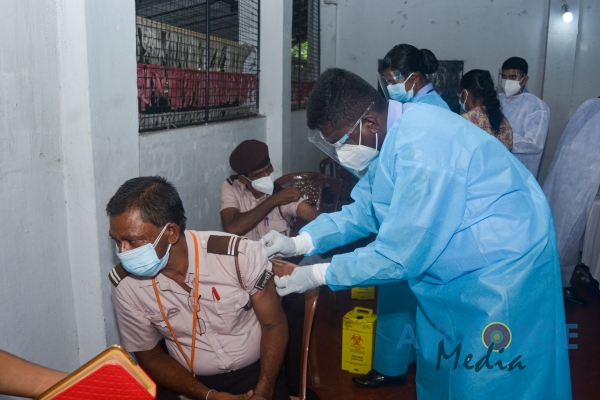 SLAF ESTABLISHES VACCINATIONS CENTRES AS SRI LANKA ACCELERATES VACCINATION DRIVE IN WESTERN PROVINCE