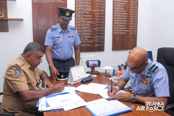 SLAF VANNI DETACHMENT HANDED OVER TO SL POLICE