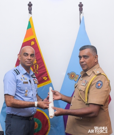 SLAF VANNI DETACHMENT HANDED OVER TO SL POLICE