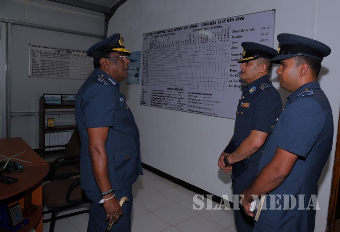 Annual AOC's Inspection at SLAF Regiment Training School Vanni