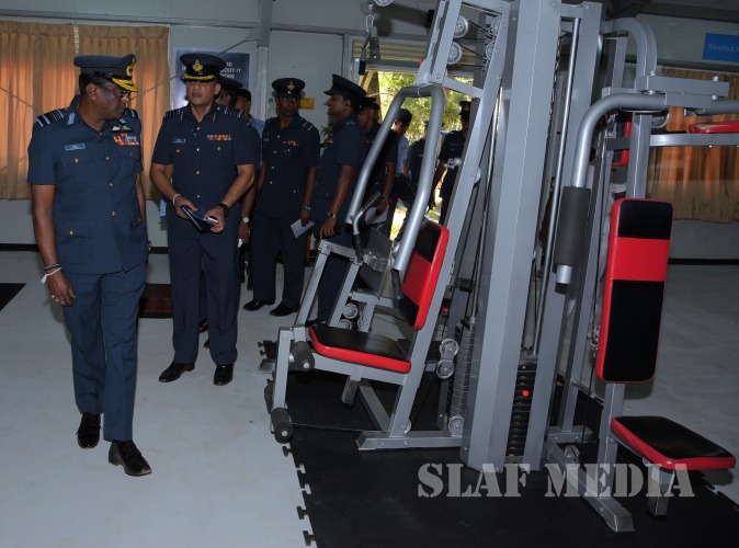 Annual AOC's Inspection at SLAF Regiment Training School Vanni