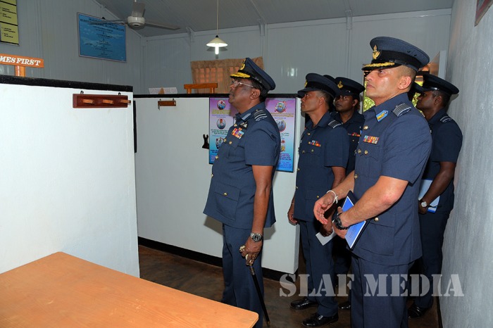 Annual AOC's Inspection at SLAF Regiment Training School Vanni