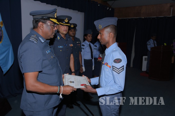 Annual AOC's Inspection at SLAF Regiment Training School Vanni