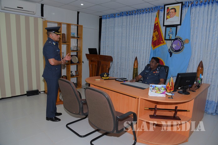 Annual AOC's Inspection at SLAF Regiment Training School Vanni