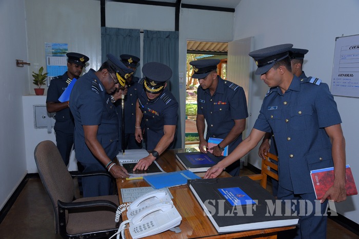 Annual AOC's Inspection at SLAF Regiment Training School Vanni